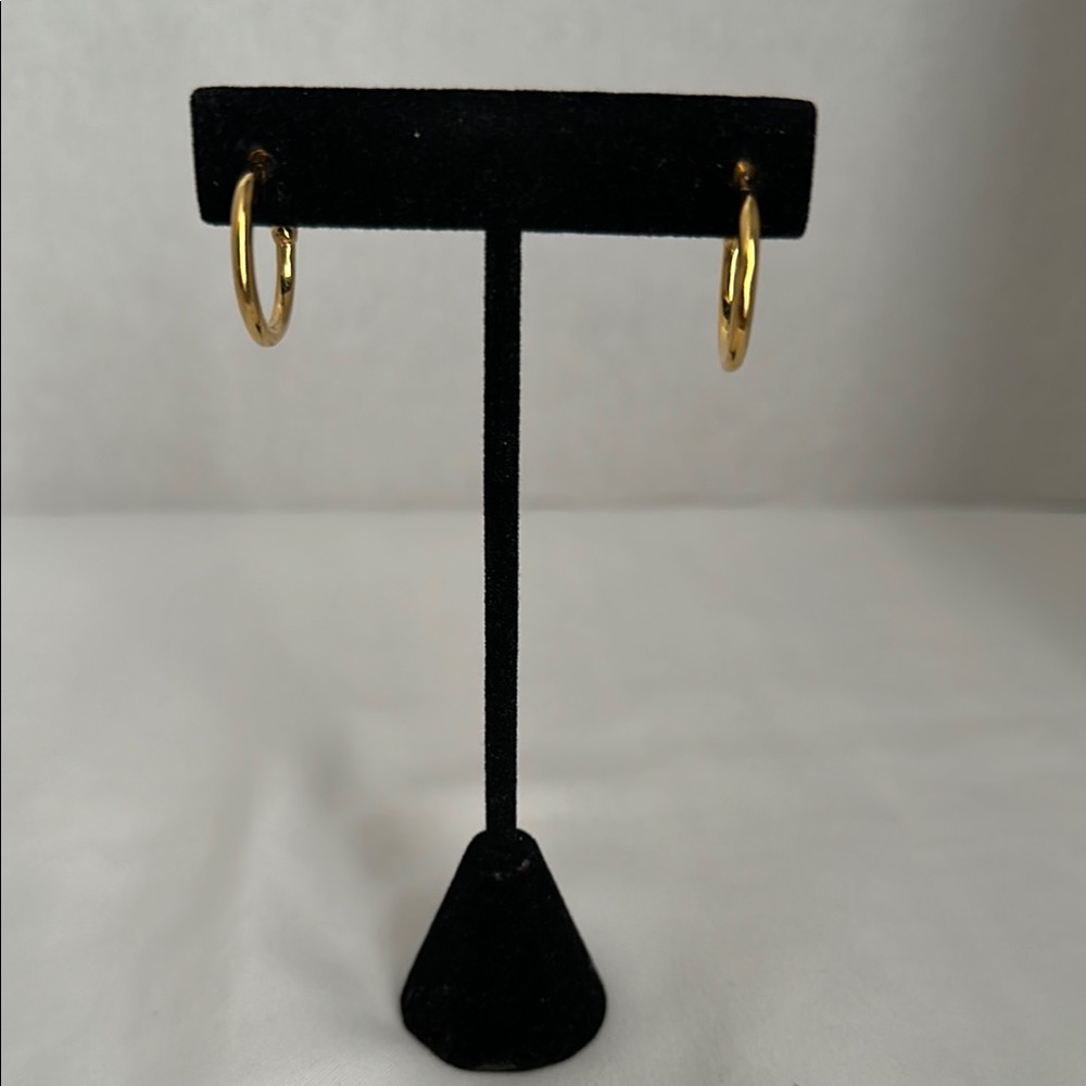 Gold Hoop Earrings